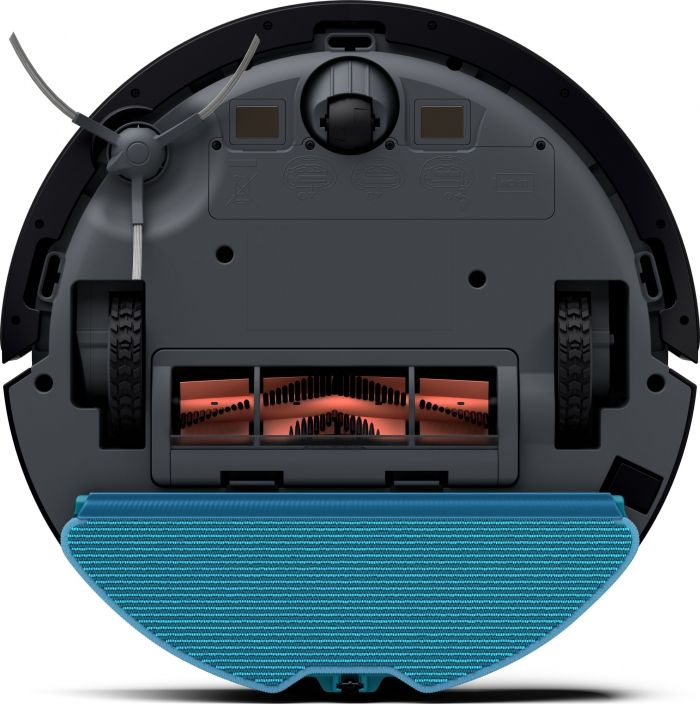 Робот-пилосос Philips Series 3000, h=34см, вологе прибирання, конт пил -0.35л, вода -0.3л, автон. робота до 200хв, НЕРА 11, чорний