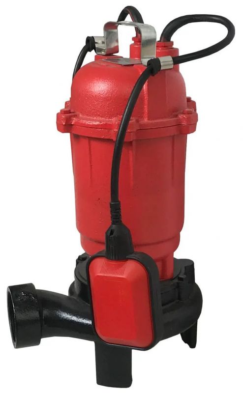 Насос фекальний Optima WQD 10-15DF ріжучий механізм 10Куб•год, висота 15м, глибина 5м, кабель 12м, 1.3кВт, 15.6кг