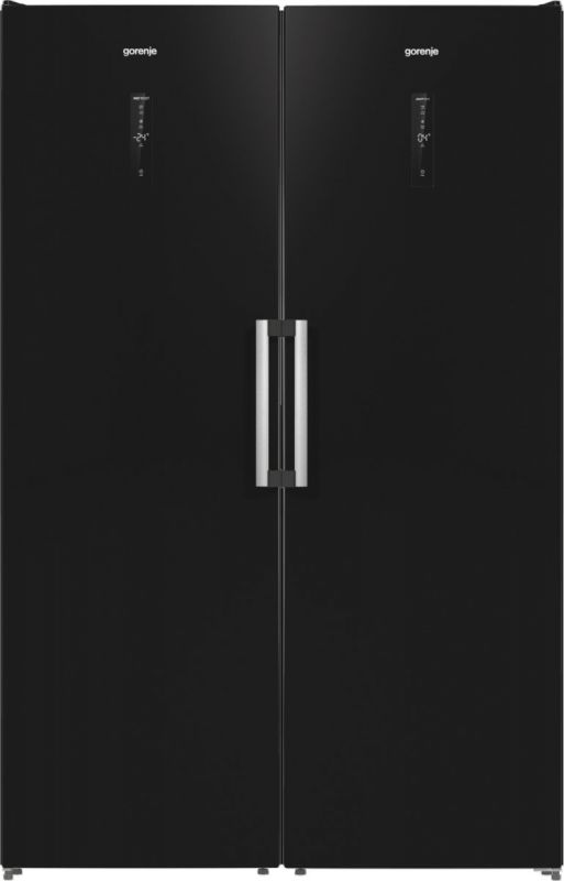Холодильна камера Gorenje, 185x60х66, 398л, А++, дисплей, зона св-ті, чорний