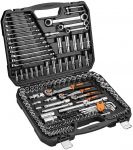 Набір інструментів Neo Tools, 156шт, 1/2", 1/4", 3/8", CrV, кейс