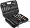 Набір інструментів Neo Tools, Набір торцевих головок, 94шт, 1/2", 1/4", CrV, кейс