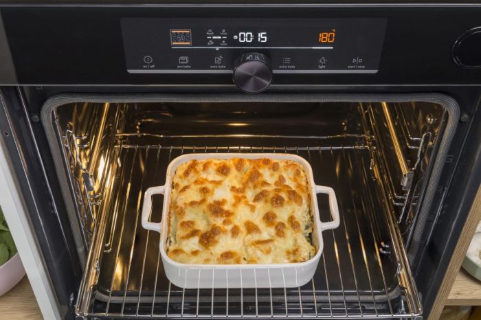 Духова шафа Gorenje електрична, 77л, A+, дисплей, IconLed, пара, макс.темпер.-300, чорний