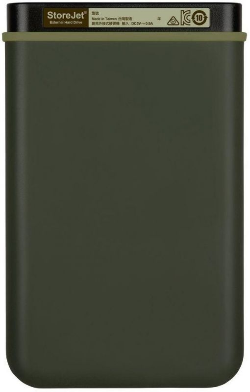 Портативний жорсткий диск Transcend 2TB USB 3.1 StoreJet 25M3 Зелений