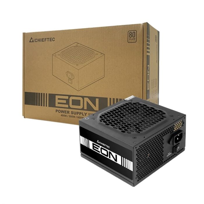 Блок живлення CHIEFTEC EON (700W), >80%, 80+ White(230V Only), 120мм, 1xMB 24pin(20+4), 2xCPU 8pin(4+4), 2xMolex, 4xSATA, 2xPCIe 8pin(6+2)
