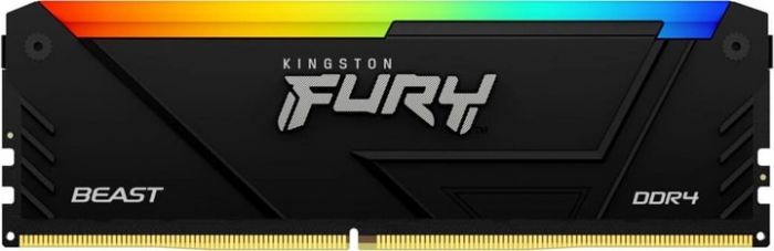 Пам'ять ПК Kingston DDR4 32GB KIT (16GBx2) 3600 FURY Beast RGB