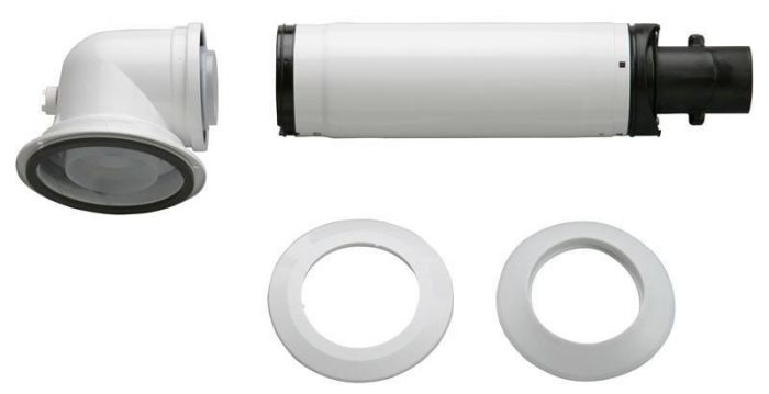 Комплект коаксіальний Bosch FC-Set60-C13x горизонтальний для конденсаційних котлів, довжина 1200 мм, діаметр 60/100 мм