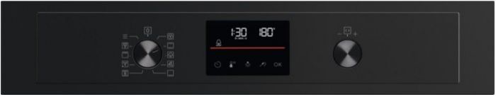 Духова шафа Electrolux електрична, 72л, A+, пара, дисплей, конвекція, піроліз, телескопічні напрямні, чорний