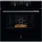 Духова шафа Electrolux електрична, 72л, A+, пара, дисплей, конвекція, піроліз, телескопічні напрямні, чорний