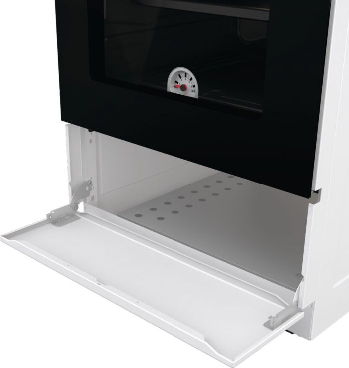 Плита Gorenje  газова, 70л, 50x60см, емальовані, білий