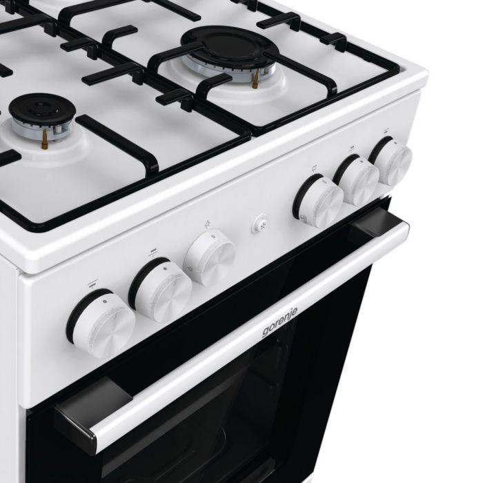 Плита Gorenje  газова, 70л, 50x60см, емальовані, білий