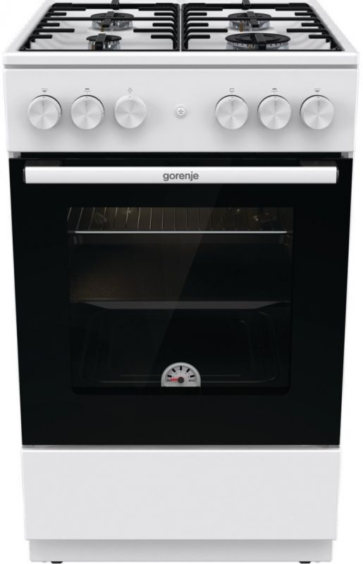Плита Gorenje  газова, 70л, 50x60см, емальовані, білий