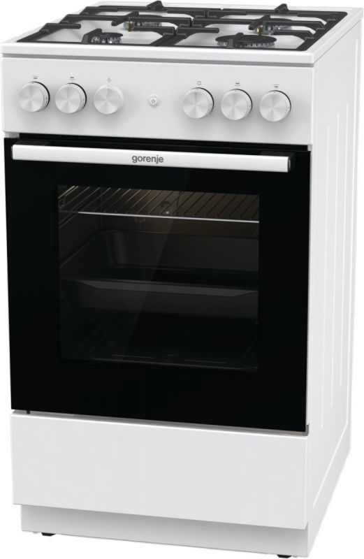Плита Gorenje  газова, 70л, 50x60см, чавун, білий
