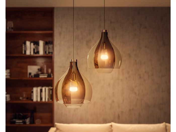 Лампа розумна Philips Hue E27, 11W(60Вт), 2200K-6500K, Tunable white, ZigBee, Bluetooth, димування