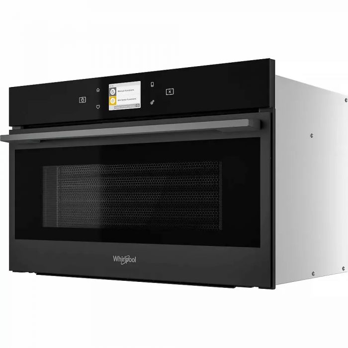 Мікрохвильова піч Whirlpool вбудована, 31л, електронне упр., 1000Вт, гриль, дисплей, конвекція, чорний