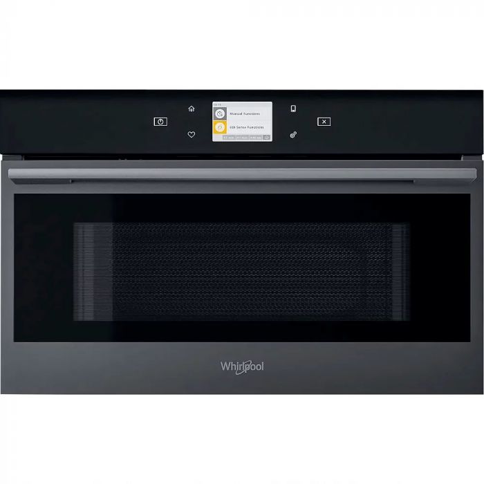 Мікрохвильова піч Whirlpool вбудована, 31л, електронне упр., 1000Вт, гриль, дисплей, конвекція, чорний