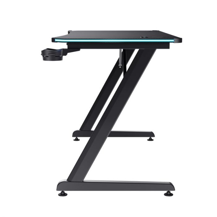 Стіл Trust GXT 709W LUMINUS, (120х74см), RGB, чорний