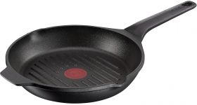 Сковорода Гриль Tefal Robusto, 26см, алюміній, бакеліт, чорний