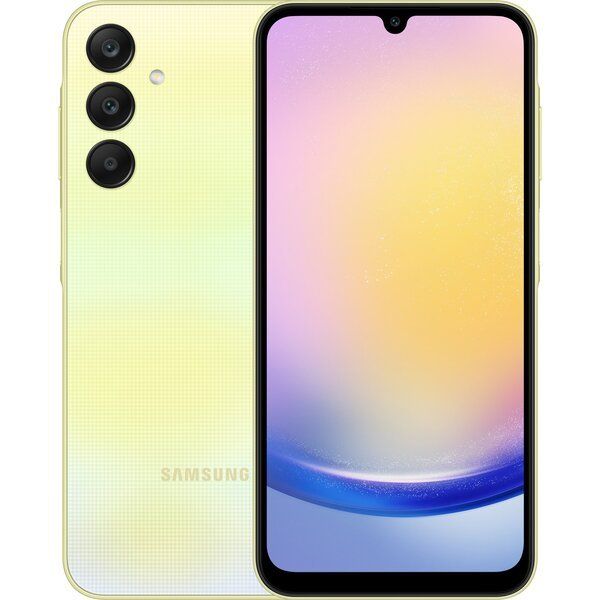 Смартфон Samsung Galaxy A25 5G (A256) 6.5" 8/256ГБ, 2SIM, 5000мА•год, жовтий