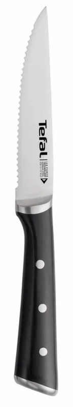 Набір ножів Tefal Ice Force, дерев'яна колода, 7шт, дерево, пластик, нержавіюча сталь, чорний