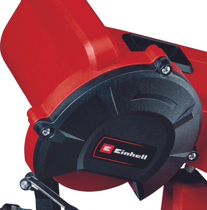 Верстат для заточування ланцюгів Einhell GC-CS 85 E Set, 85Вт, розмір диска 108мм, 5800об/хв, додатковий диск для заточування, 1.89кг