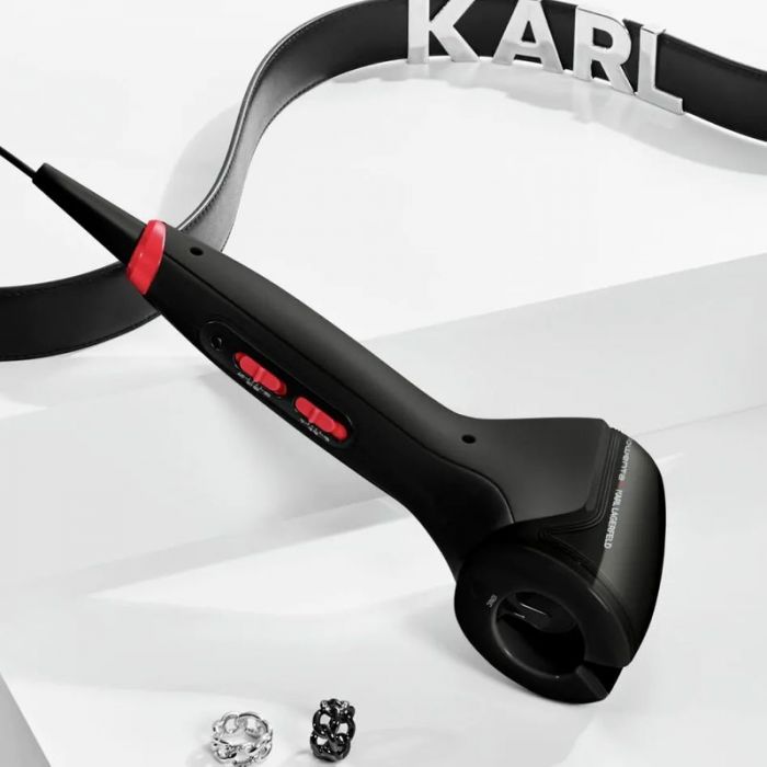 Стайлер Rowenta x Karl Lagerfeld So Curls, автоматичний, темп.режимів-3, 170C–230С, іонізація, турмалін, чорний