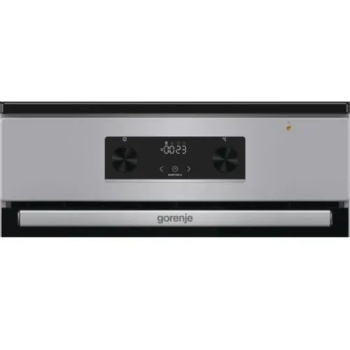 Плита Gorenje електрична індукційна, 62л, 50x60см, дисплей, програматор IconLed, поєднання конфорок, нерж