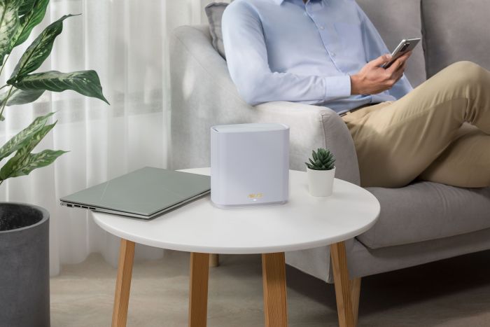 Система WiFi-Mesh ASUS ZenWiFi XT8 v2 AX6600, 3xGE LAN, 1x2.5GE WAN, 1xUSB3.1, 2мод, білий