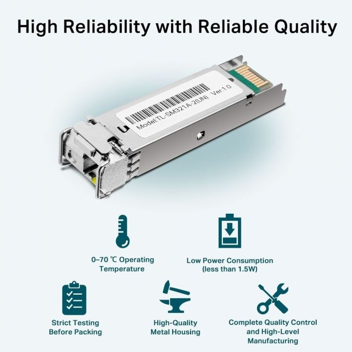 Трансивер SFP TP-LINK TL-SM321A-2 1x1000BaseBX, SM,  WDM, 2km LC