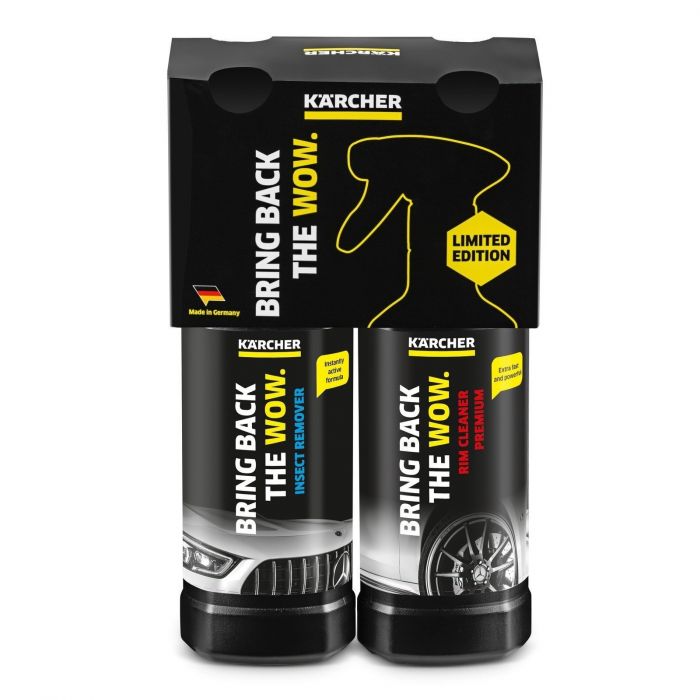 Комплект автомобільний Karcher для чищення колісних дисків Premium RM 667 та засіб для видалення слідів комах RM 618