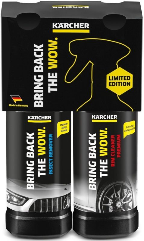 Комплект автомобільний Karcher для чищення колісних дисків Premium RM 667 та засіб для видалення слідів комах RM 618
