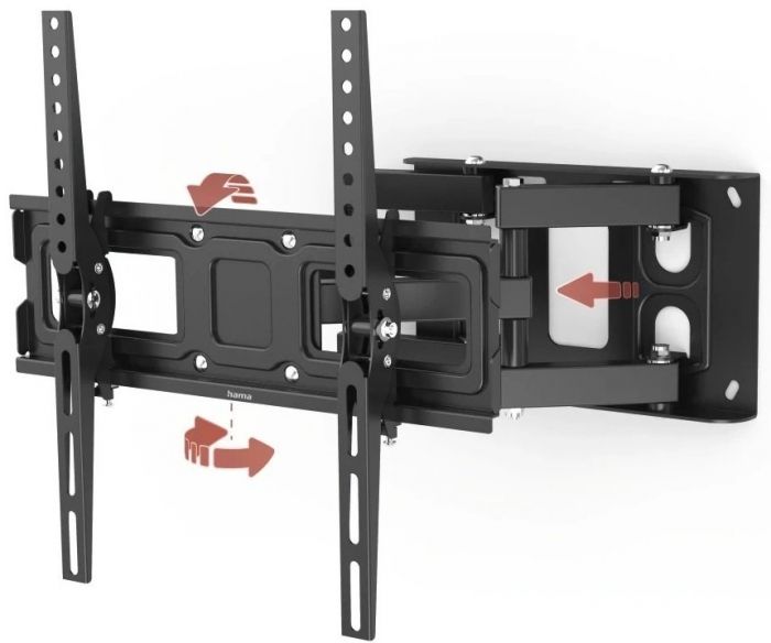 Кріплення ТВ поворотне Hama TV-WА, 32-65", чорний