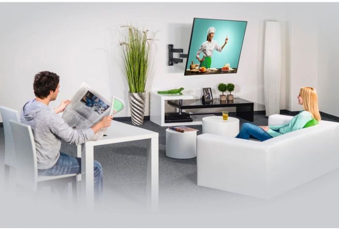 Кріплення ТВ поворотне Hama TV-WB, AR-2, 32-65", чорний