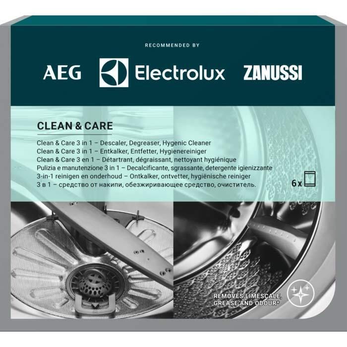 Набір Electrolux для чищення пральних та посудомийних машин, 6x50гр