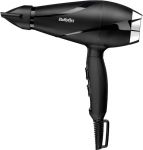 Фен Babyliss, 2200Вт, 2 режими, дифузор, іоніз-я, хол. обдув, чорний