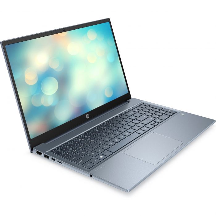 Ноутбук HP Pavilion 15-eh3015ua 15.6" FHD IPS AG, AMD R7-7730U, 16GB, F512GB, UMA, DOS, синій