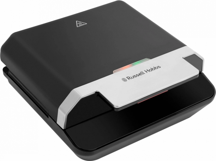 Сендвічмейкер Russell Hobbs, 750Вт, 1 пластина-сендвіч, корпус-пластик, чорний