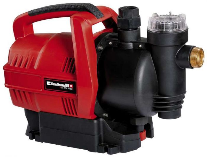 Насос напорний автоматичний Einhell GC-AW 6333, 3300 л·год, 630 Вт, 3.6бар, глиб 8м, 7.9кг