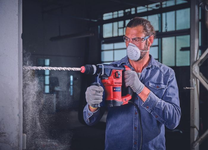 Перфоратор Einhell TE-RH 32-1600 4F, SDS-plus, 1600В, 4.5Дж, кейс, 5.2кг