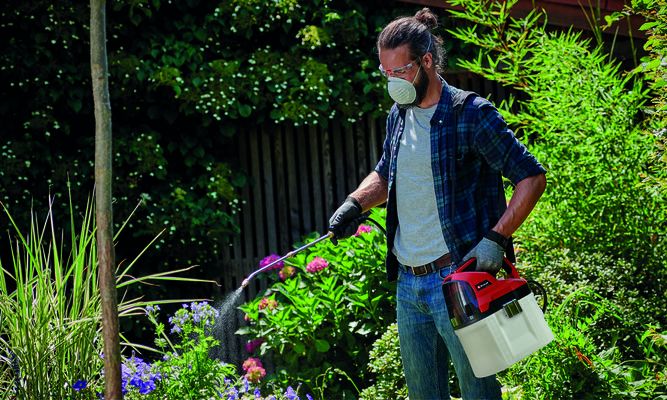 Обприскувач акумуляторний Einhell GE-WS 18/75 Li - Solo PXC 18В 7.5л 1л/хв 2.41кг (без АКБ та ЗП)