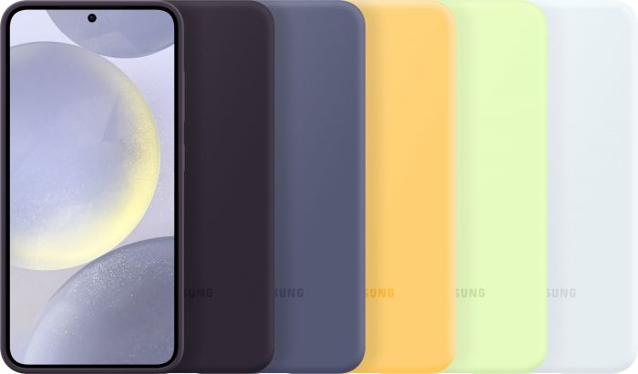 Чохол Samsung для Galaxy S24 (S921), Silicone Case, жовтий