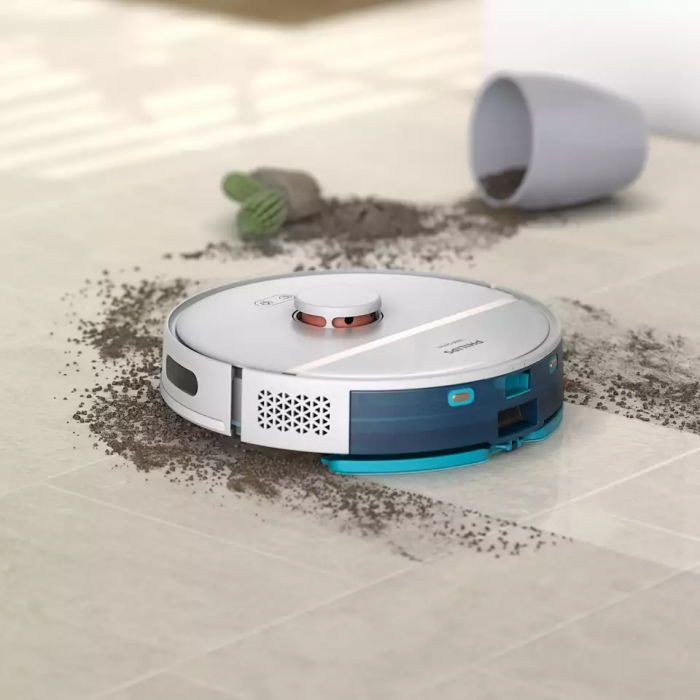 Робот-пилосос Philips 3000 Series, h=44983см, конт пил -0.33л, вода -0.3л, автон. робота до 200хв, HEPA 11, білий