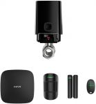 Комплект охоронної сигналізації Ajax StarterKit 2 + Розумний кульовий кран Ajax WaterStop 3/4", чорний