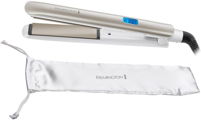 Випрямляч Remington Hydraluxe, 55Вт, темп.режимів-9, 150-230С, дисплей, кераміка, білий