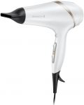Фен Remington HydraLuxe, 2300Вт, 3 режими, дифузор, іоніз-я, хол. обдув, білий