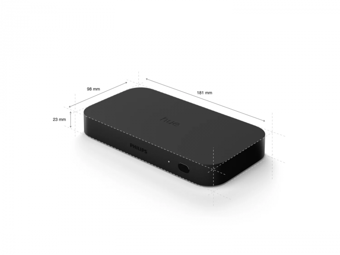 Блок синхронизації освітлення Philips Hue Play HDMI Sync Box, ZigBee, динамічна підсвітка для ТВ