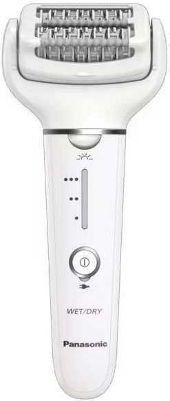 Епілятор Panasonic пінцетний, акумуляторний , пінцет.-60, волог.+сух., насадок-2, футляр , білий