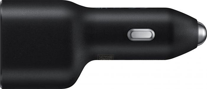 Зарядний пристрій автомобільний Samsung 40Вт USB-A/USB-C, чорний