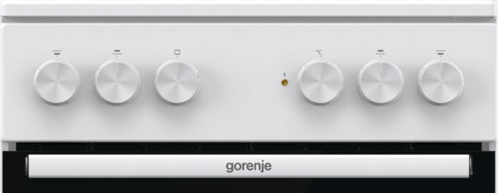 Плита Gorenje електрична склокерамічна, 68л, 50x60см, білий
