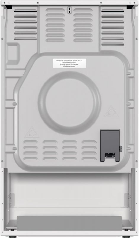 Плита Gorenje електрична склокерамічна, 68л, 50x60см, білий