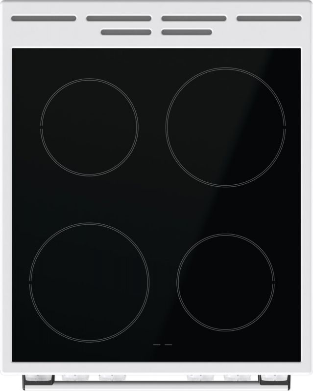 Плита Gorenje електрична склокерамічна, 68л, 50x60см, білий